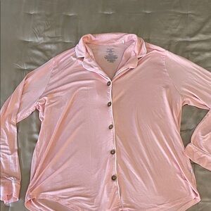 Posh Peanut peachy pink pajamas